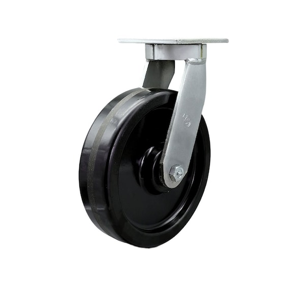 10'' Extra Heavy Duty Phenolic Wheel Swivel Caster with Swivel Lock